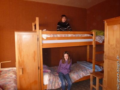 Lits de Chloé et Flavie
